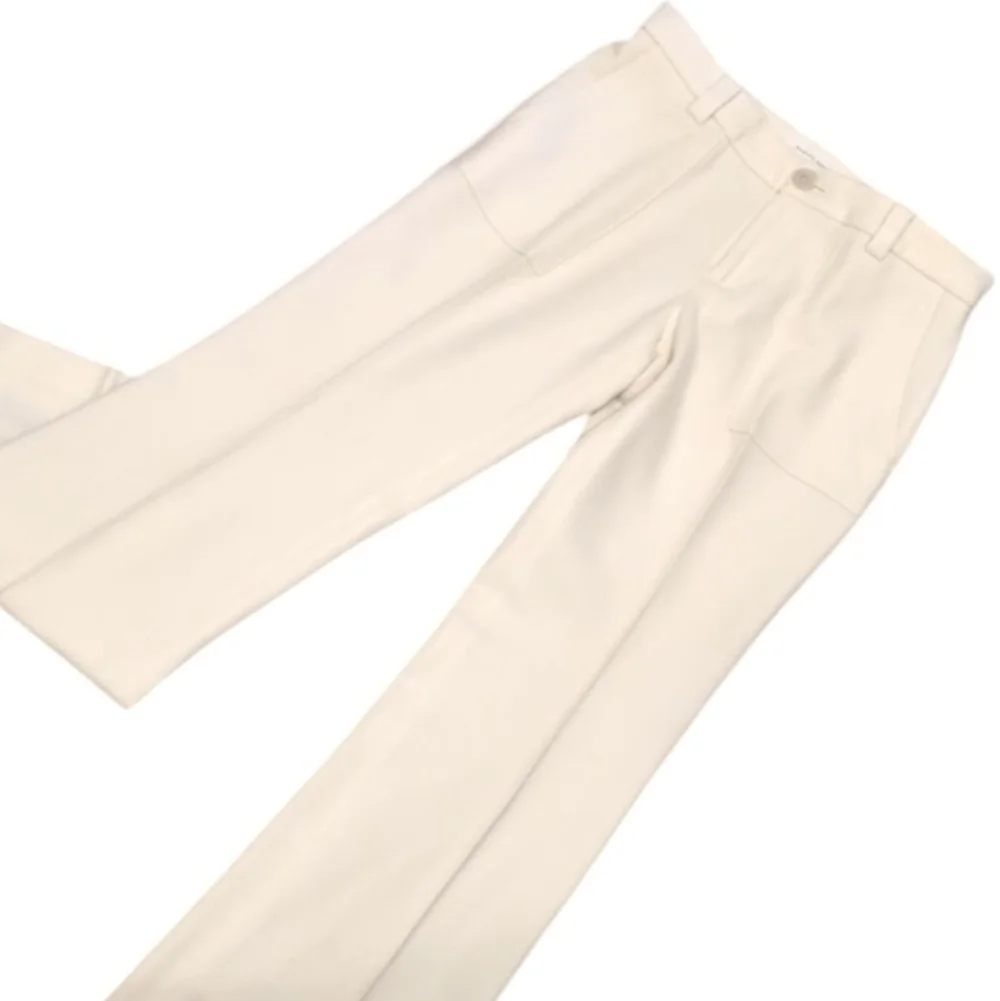 Banana Republic Women's Wool Cream Dress Pants Size 6 - Picture 3 of 8